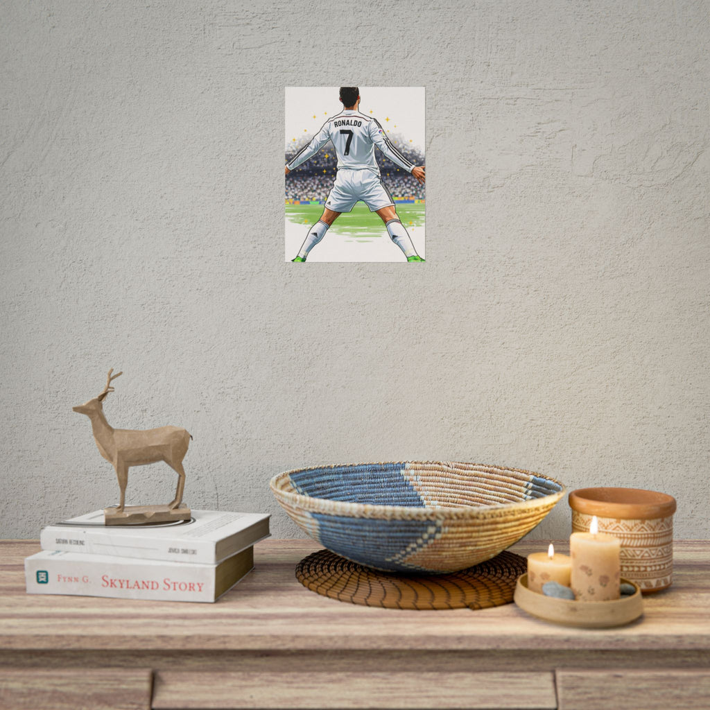 Cristiano Ronaldo Celebration Rolled Poster