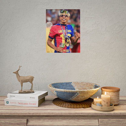 Lamine Yamal Barcelona Poster