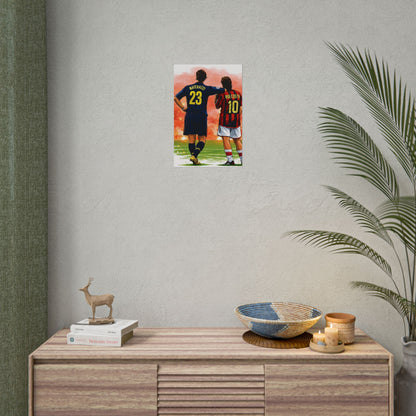 Milan Derby Poster