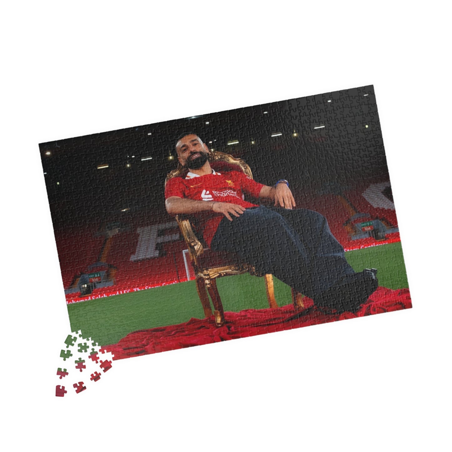 Mo Salah Throne Puzzle