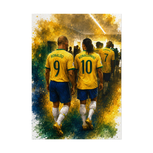 Brazil Legends Poster