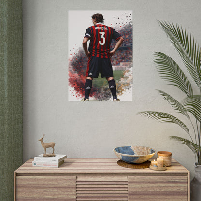 Paolo Maldini Poster
