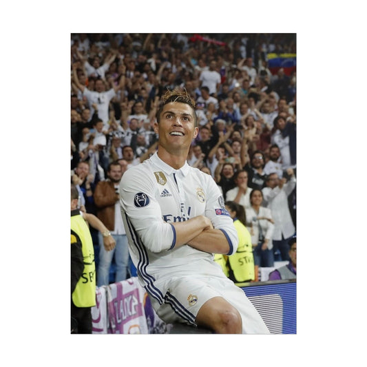 Cristiano Ronaldo Iconic Celebration Poster
