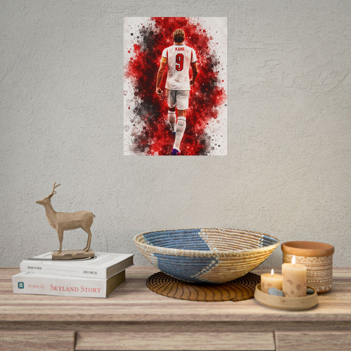 Harry Kane England Poster