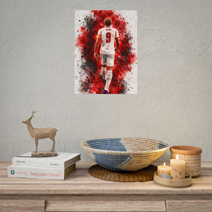 Harry Kane England Poster