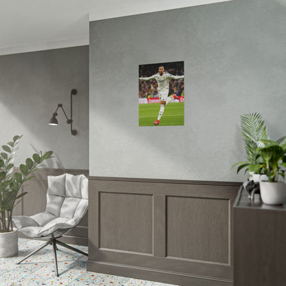 Kylian Mbappe Real Madrid Poster