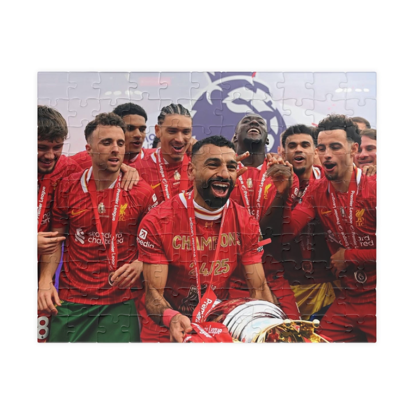 Liverpool Premier League Champions 24/25 Puzzle