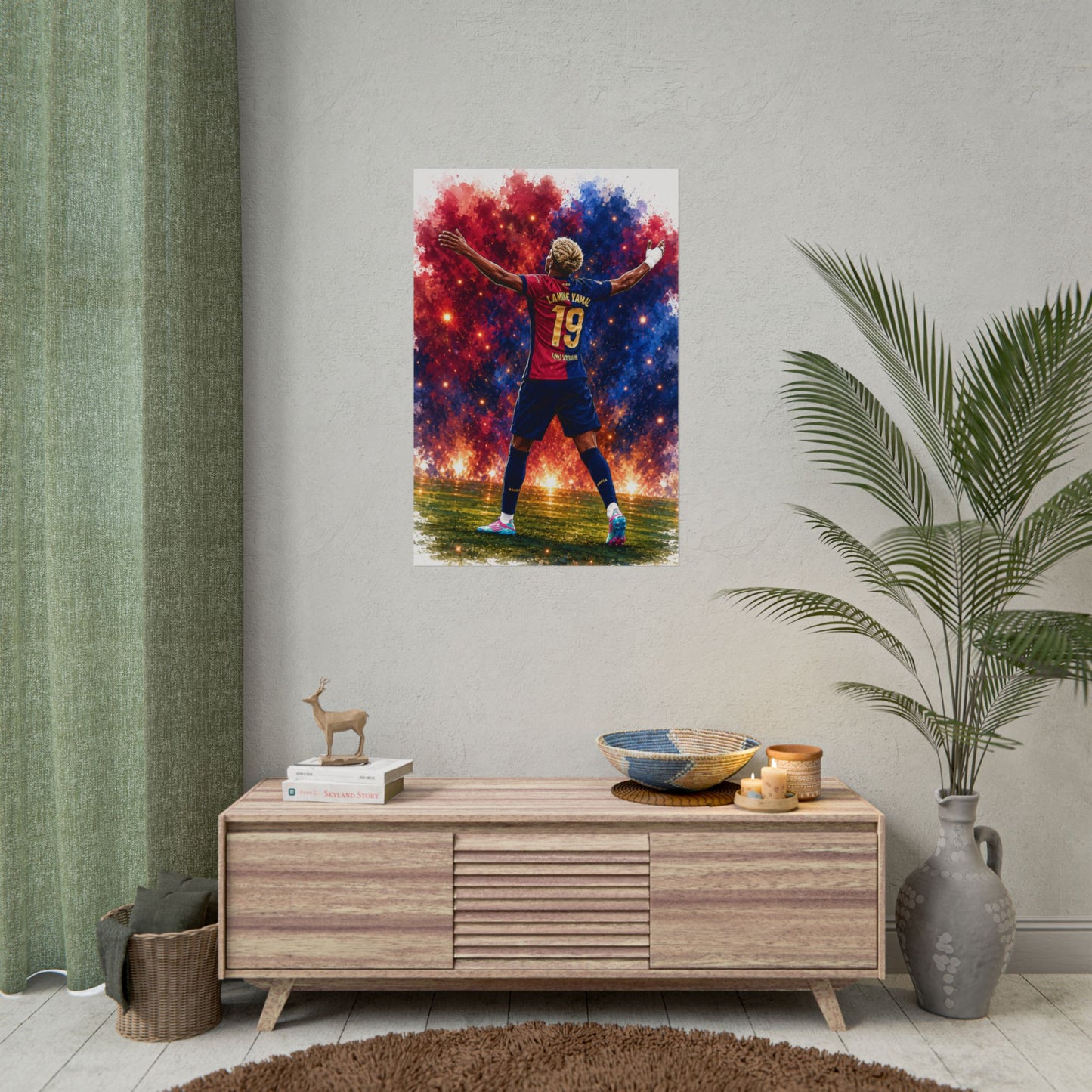 Lamine Yamal Barcelona Poster