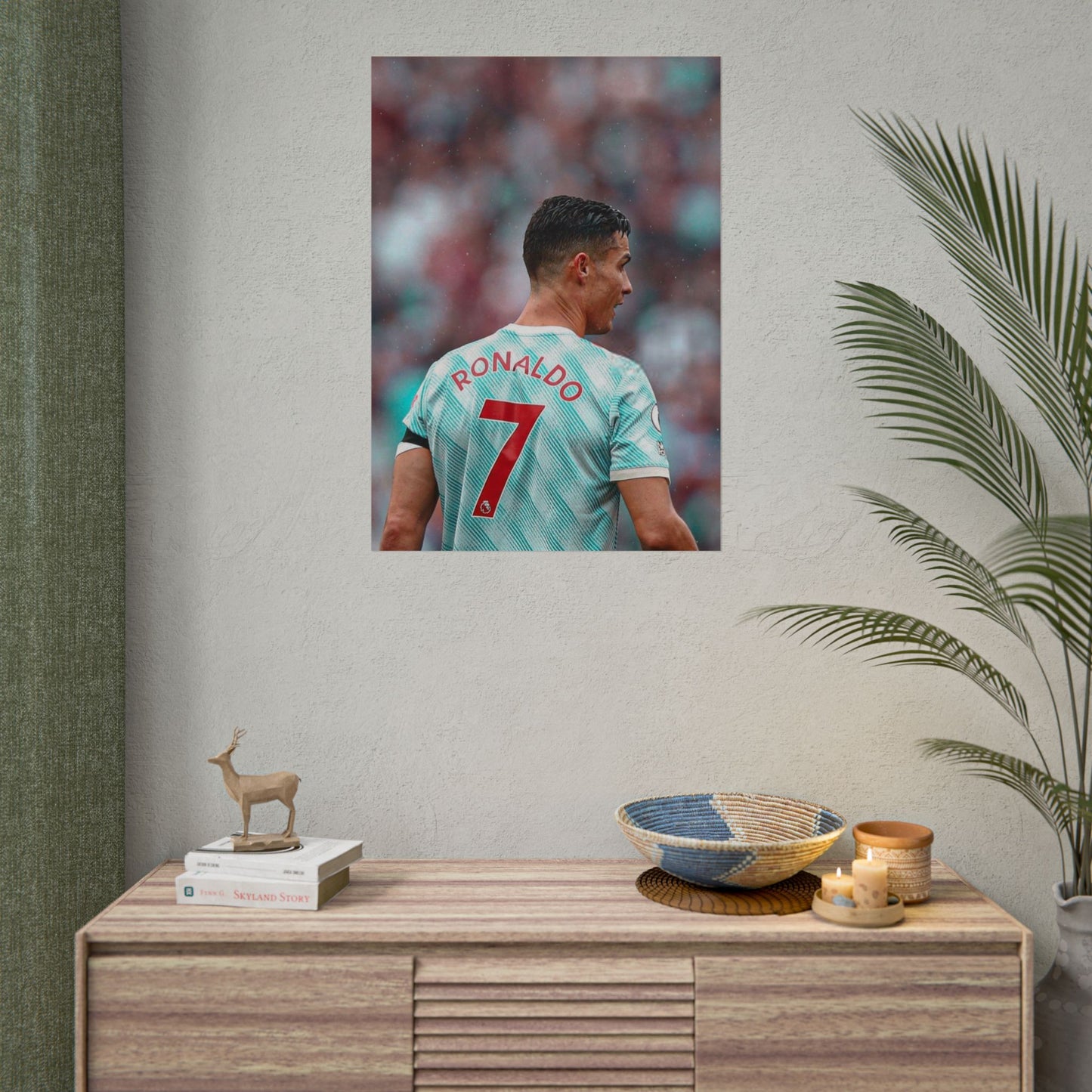 Cristiano Ronaldo Manchester United Poster
