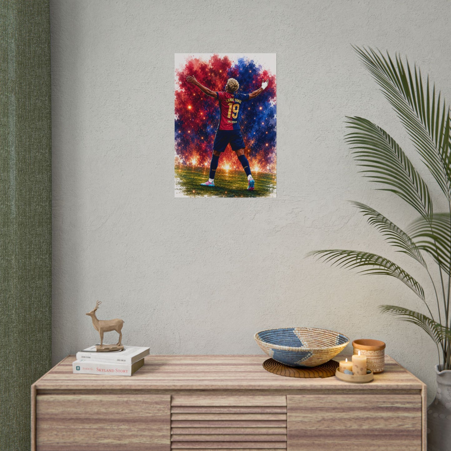 Lamine Yamal Barcelona Poster