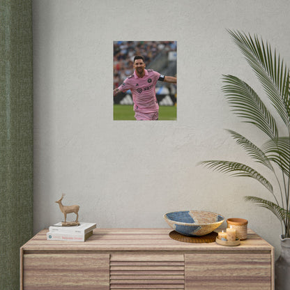 Lionel Messi Inter Miami Poster