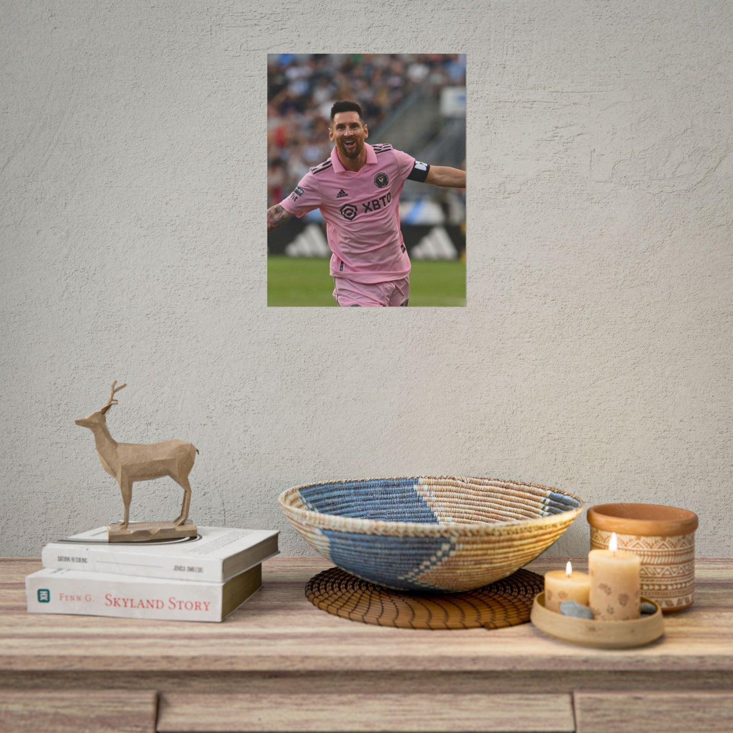 Lionel Messi Inter Miami Poster
