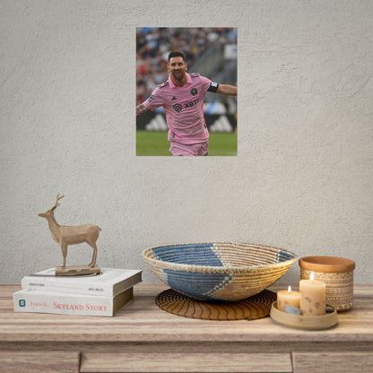 Lionel Messi Inter Miami Poster