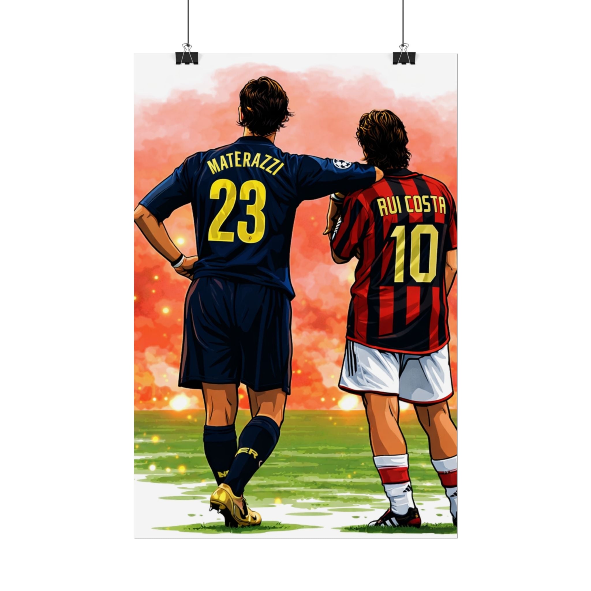 Iconic Football Rolled Poster