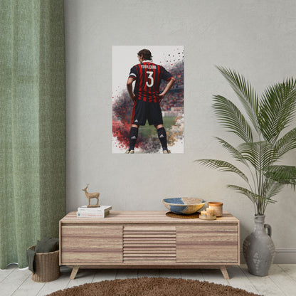 Paolo Maldini Poster