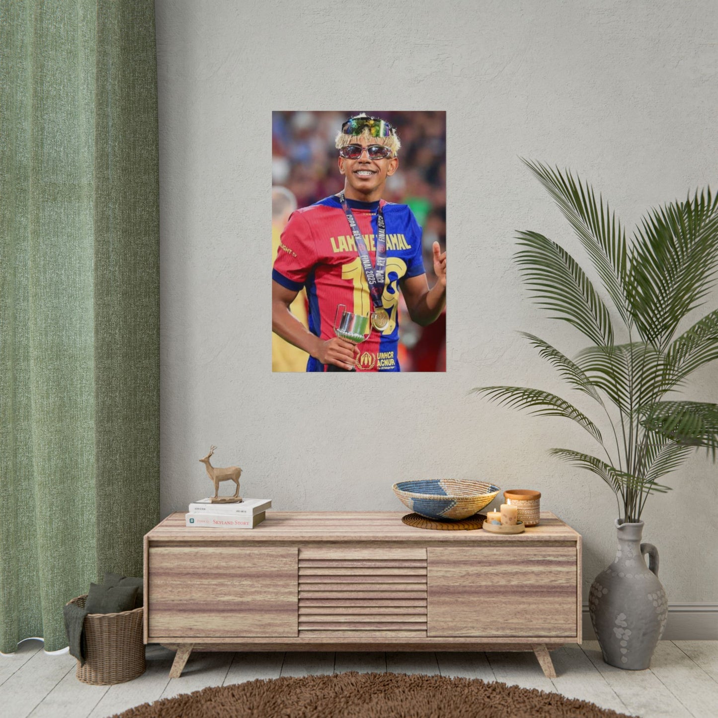 Lamine Yamal Barcelona Poster