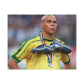 Brazilian Ronaldo R9 Soccer Medalist Photo Puzzle — 110/252/520/1014-Piece Sports Jigsaw