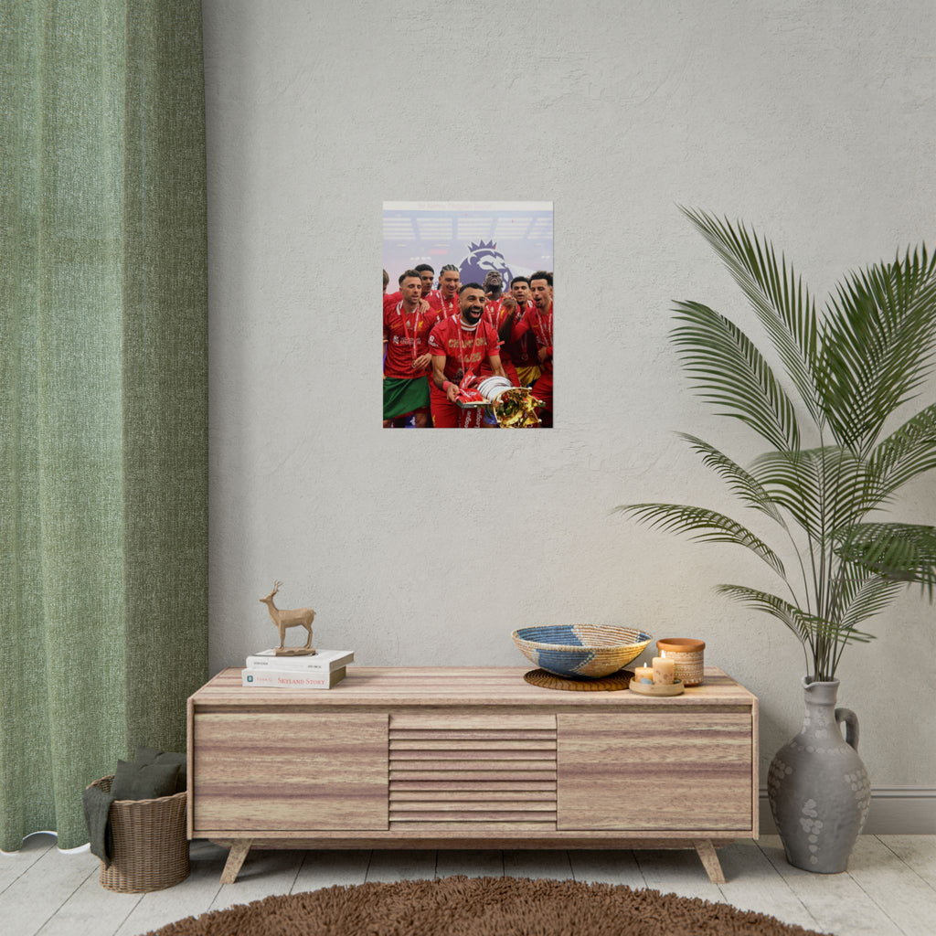 Liverpool FC Premier League Winners Photo Poster — Rolled Soccer Wall Art