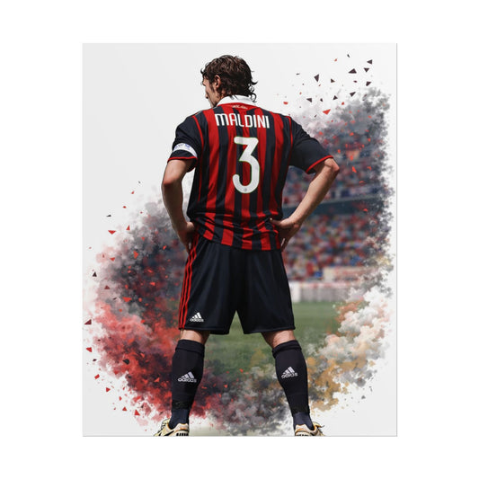 Paolo Maldini Poster