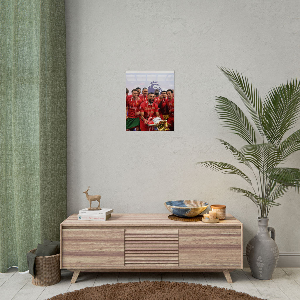 Liverpool FC Premier League Winners Photo Poster — Rolled Soccer Wall Art